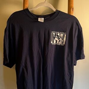 Gildan Dark Blue Graphic Tee